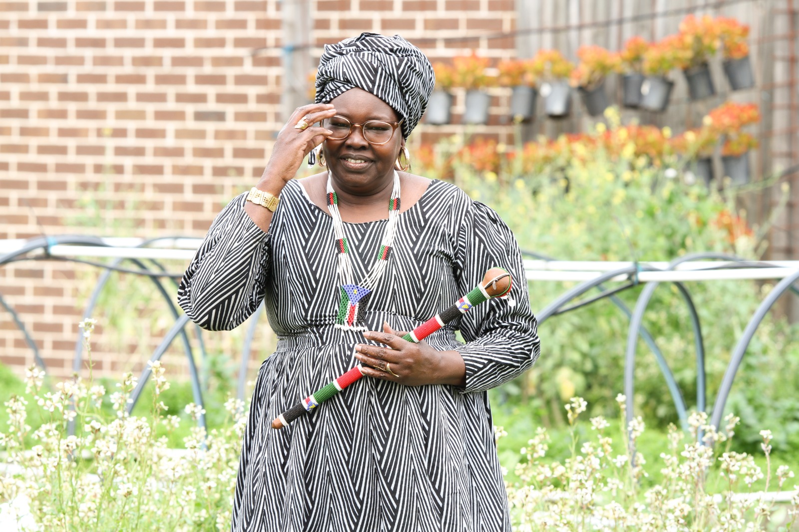 Mama Rita, a participant in the Ubuntu project
