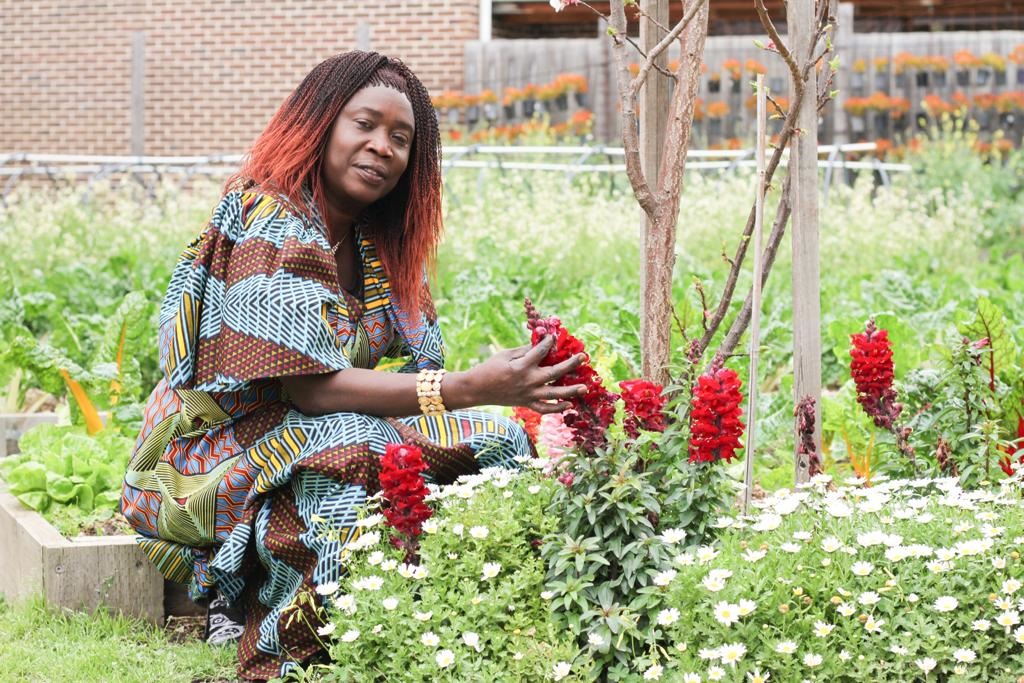 Mama Veronica, a participant in the Ubuntu project